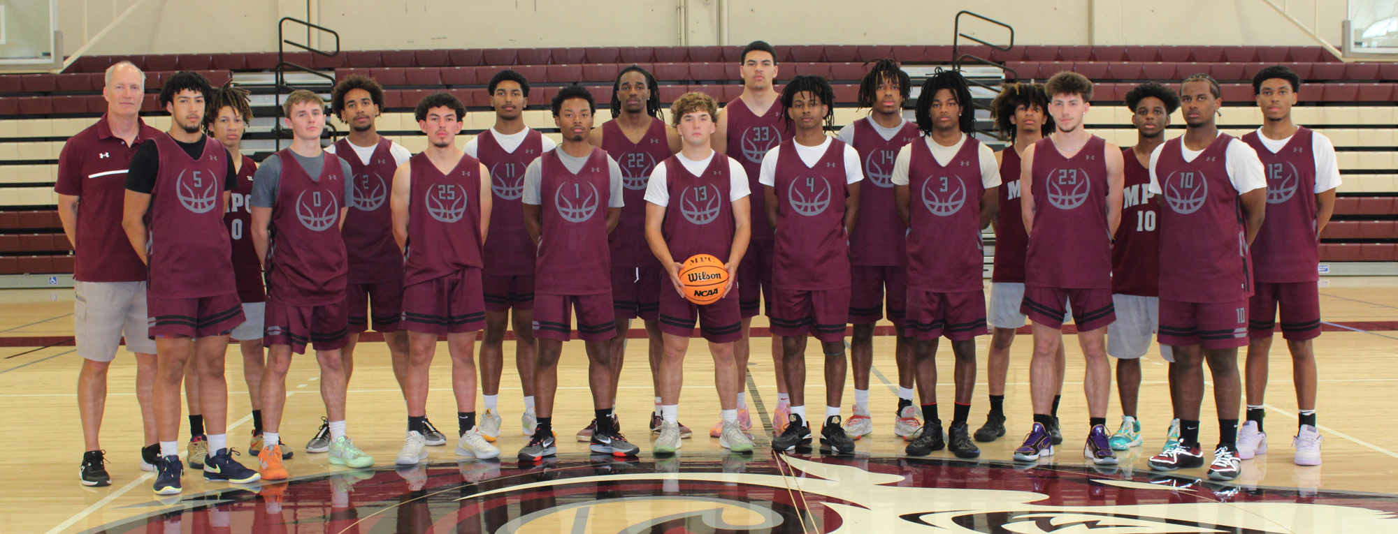 Group Photo of MPC Men's Basketball Team